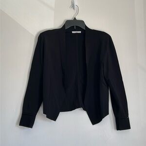 MM Lafleur Black Ponte Stretch The Sant Ambroeus
Blazer Jardigan Suit Jacket